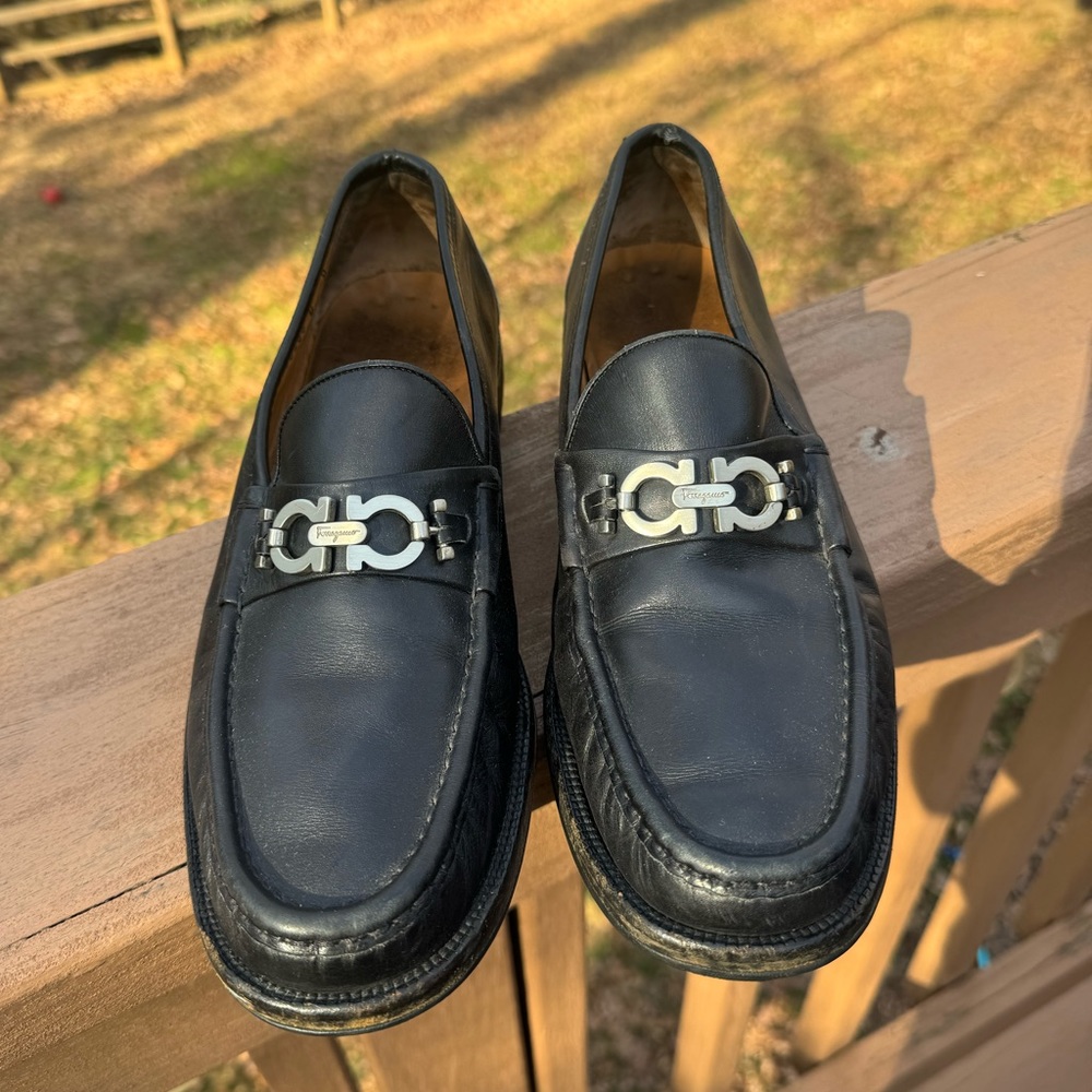 Salvatore Ferragamo Leather Loafers